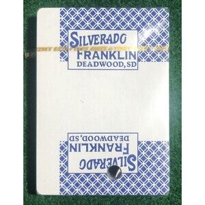 Silverado Franklin Club Angel Playing cards Sealed Deck,Deadwood SD Casino Deck